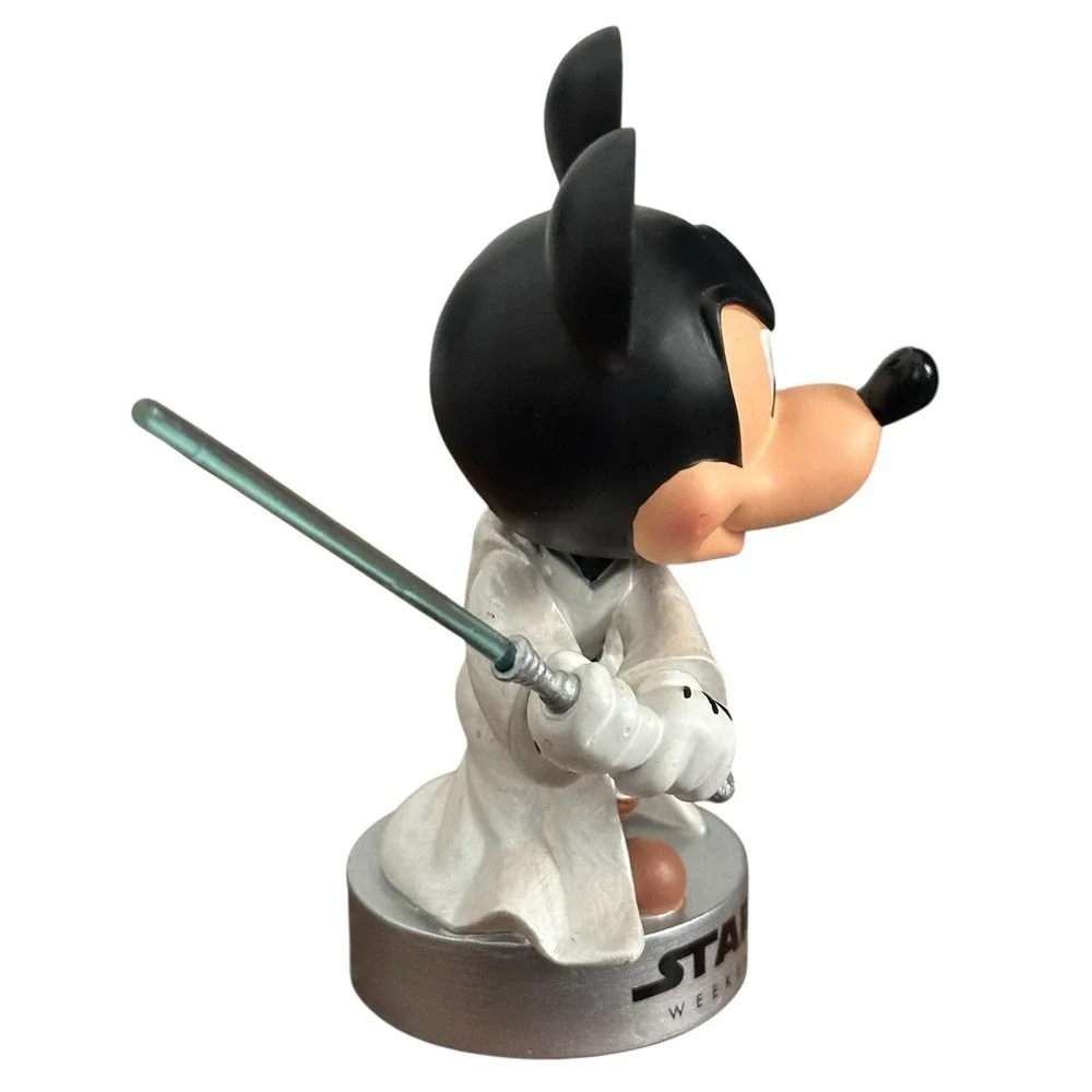 Disney Parks Star Wars Weekends 2007 Jedi Mickey Bobble Head‎ Figure